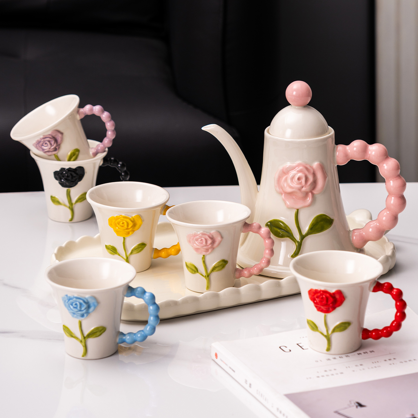 乔迁新居礼物陶瓷茶具套装