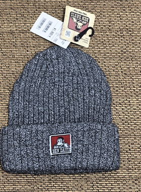 现货BEN DAVIS日版 大猩猩 粗线针织冷帽男女情侣款