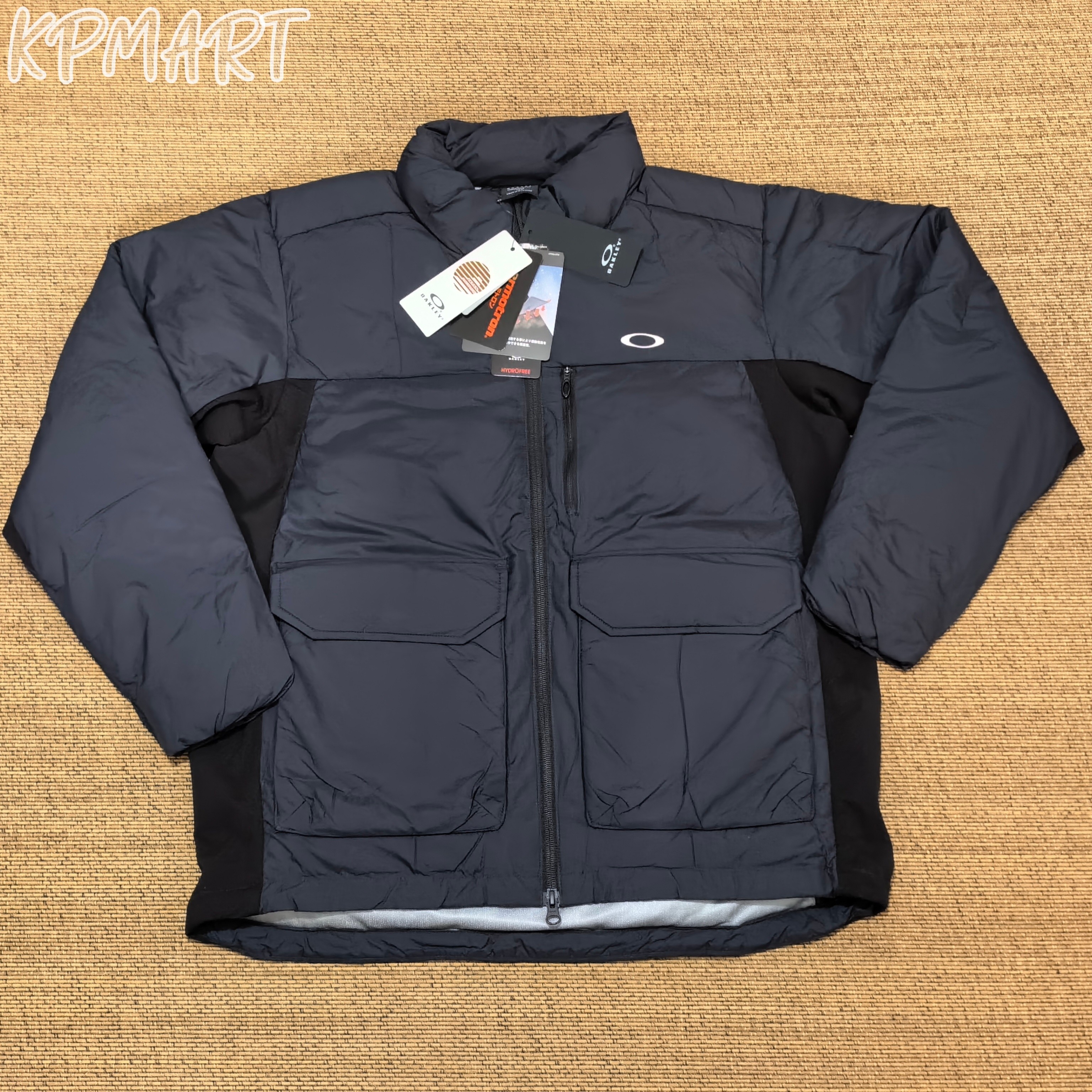 现货Oakley欧克利 Golf Supple塔夫绸面加厚科技保暖防水夹克棉服