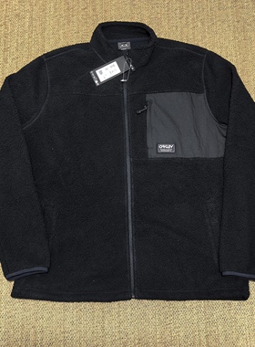 Oakley欧克利25AW Mountain Fire Sherpa 保暖防风摇粒绒夹克卫衣