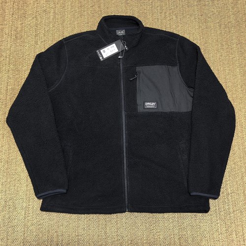 Oakley欧克利25AW Mountain Fire Sherpa 保暖防风摇粒绒夹克卫衣