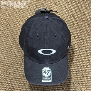 现货OAKLEY x 47Brand联名 周杰伦同款 奥克利刺绣男女鸭舌棒球帽