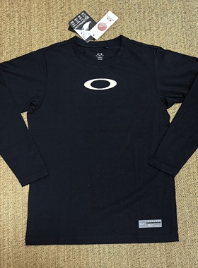 Oakley欧克利 25FW 印花Logo Slant Logo Print吸湿速干长袖 现货