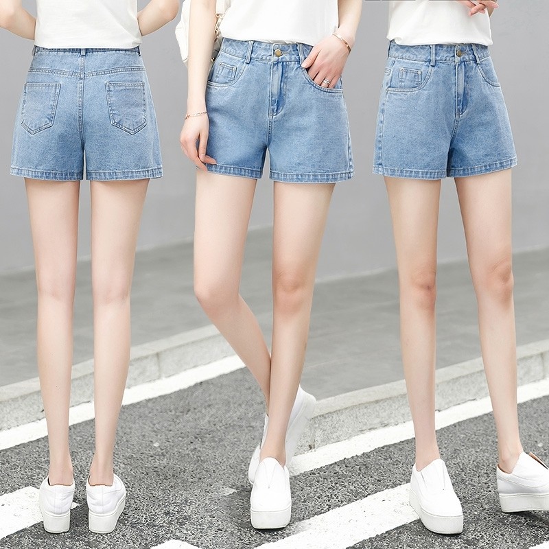 以纯官方旗舰店官网店铺牛仔短裤女夏装高腰显瘦2020夏季新款裤子