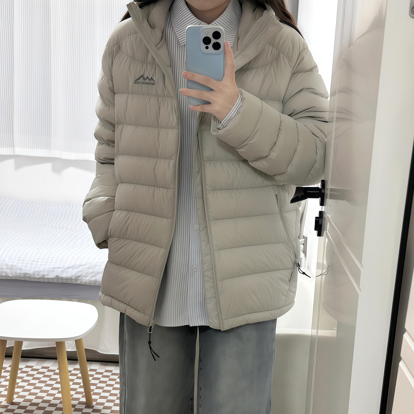 2025年冬季新款时尚韩版轻薄宽松棉衣百搭保暖棉服女休闲学生外套