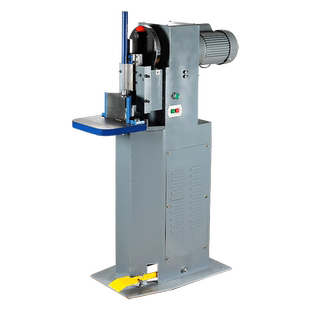 宝预120电动切圆角机标配单刀带脚踏开关pvc吊牌pu电动倒角机印刷厂印后加工切圆角图文装订配套切割器倒角器