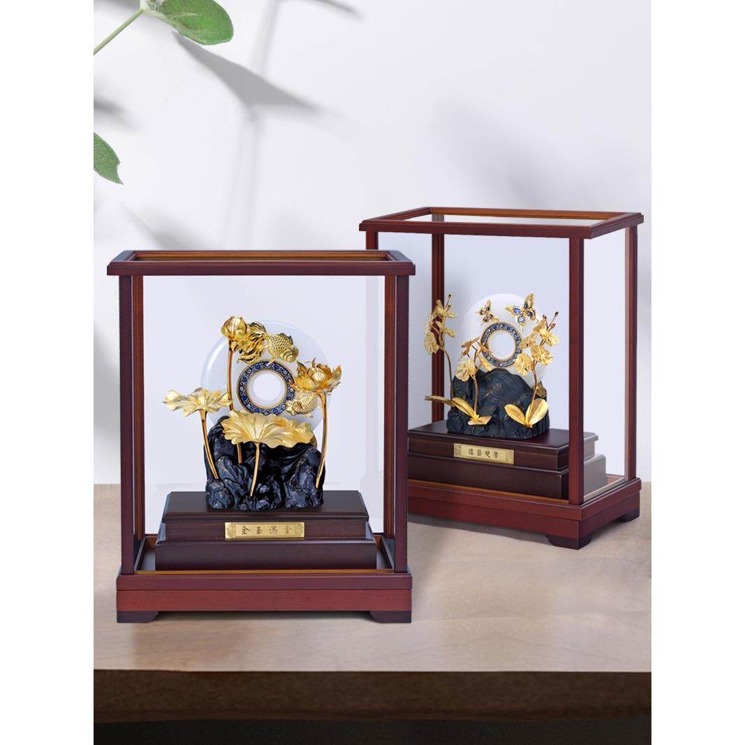 退休纪念品金玉满堂送恩师领导长辈老师礼物寿礼老人祝寿定制刻字