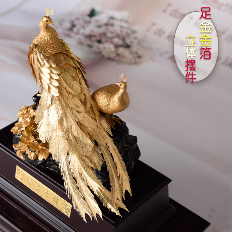 轻奢家居装饰摆件结婚退休开业送