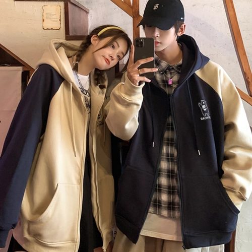 品牌大促新品连帽卫衣男女款