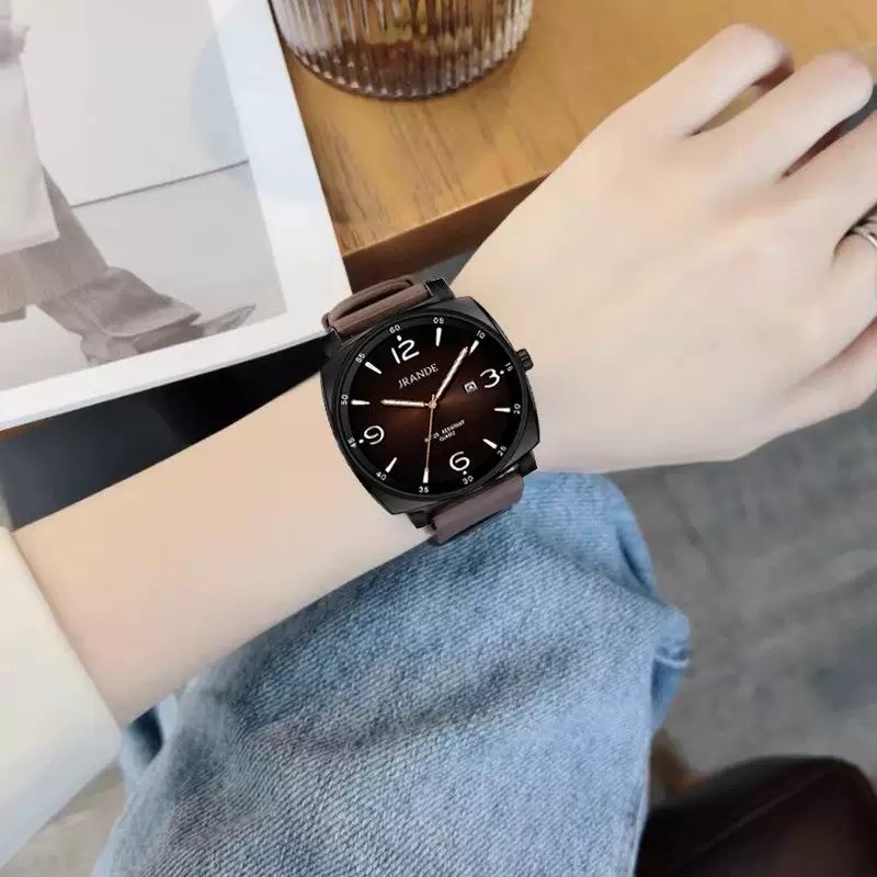 歌浪迪复古百搭石英防水腕表图片