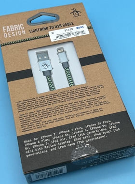 penguin企鹅MFI认证数据线 1米C48/C89 适用于苹果ipad/iphone6s78p/xr/11/12/13等