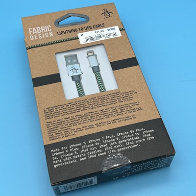 penguin企鹅MFI认证数据线 1米C48/C89 适用于苹果ipad/iphone6s78p/xr/11/12/13等