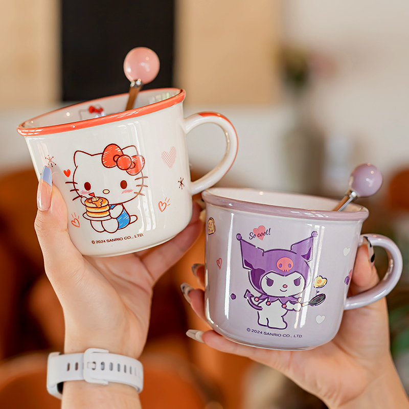 三丽鸥杯子可爱HelloKitty马克杯