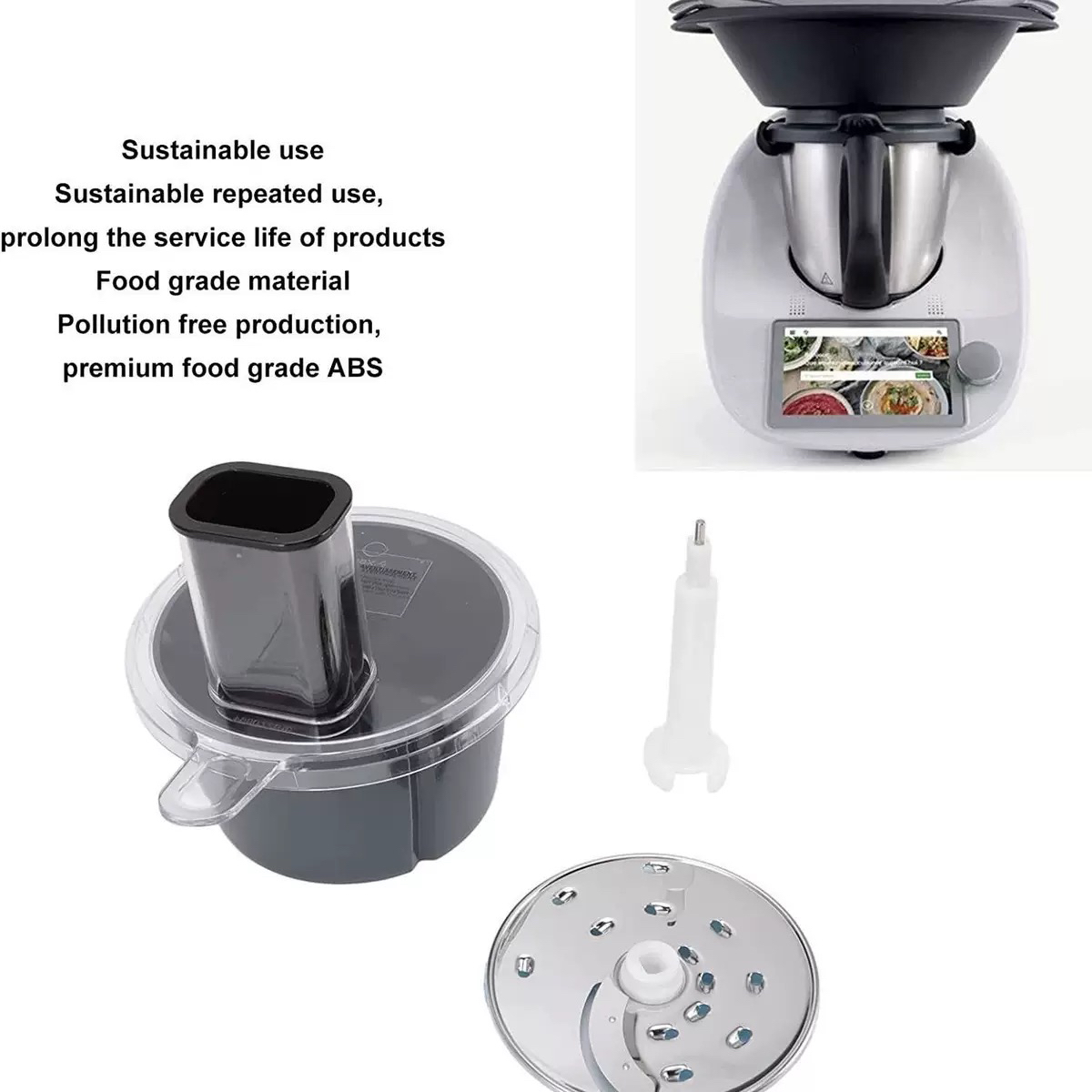 美善品 小美 TM5/TM6 刨丝器切片器配件 非原厂配件