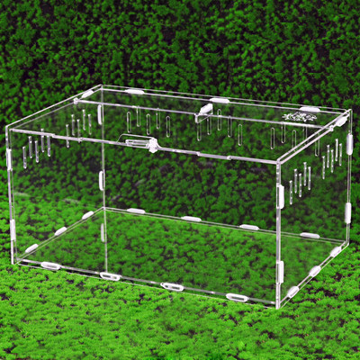 爬虫饲养箱亚克力高透明度养殖盒