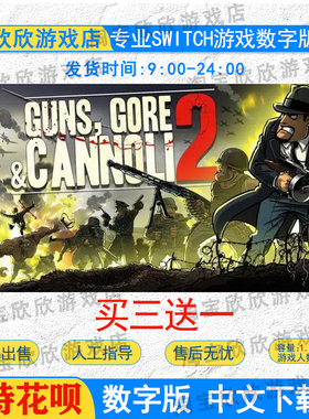 NS任天堂switch游戏 中文 枪血 意大利2  数字版下载