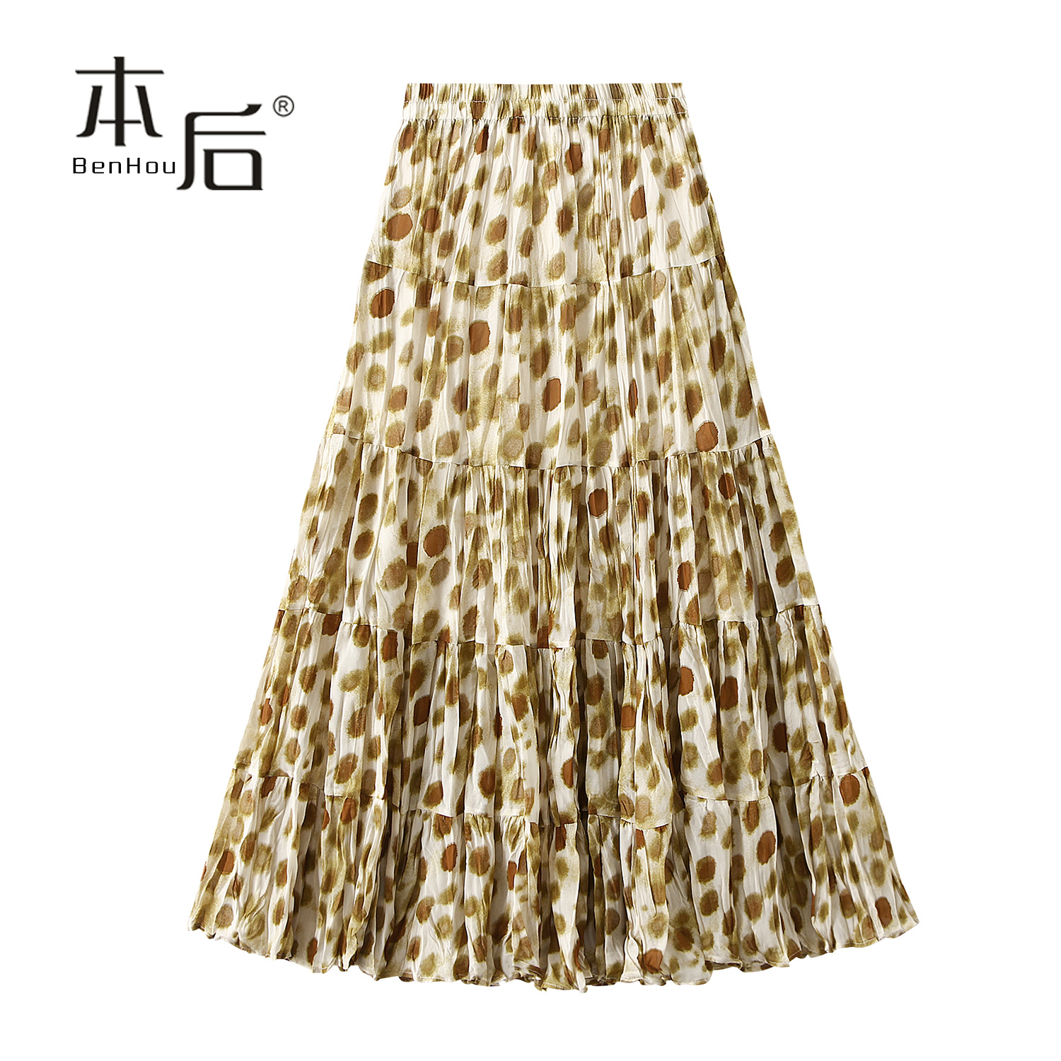 BenHou/本后9938波点口袋裙