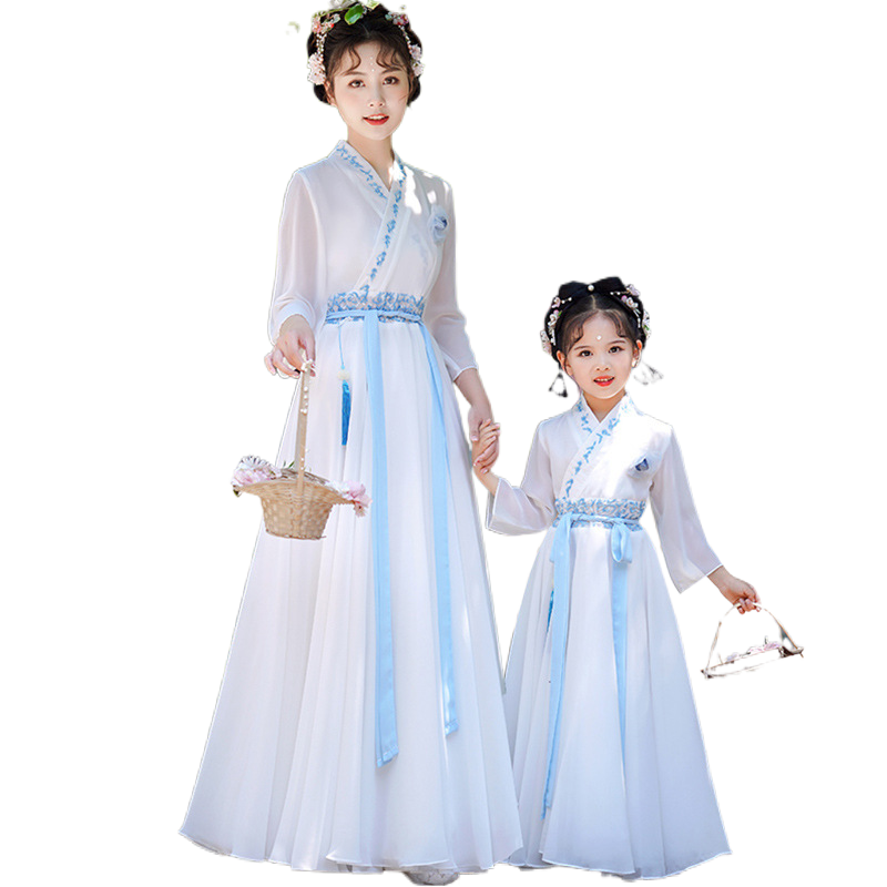女童汉服唐装中国风襦裙