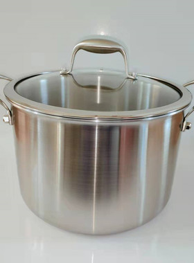 德国GGS18／10医用316不锈钢汤锅五层钢一体成型不粘炖锅煮粥面锅