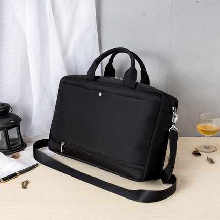 智优安公文包15.6英寸笔记本电脑手提包信号屏蔽袋办公出差大容量