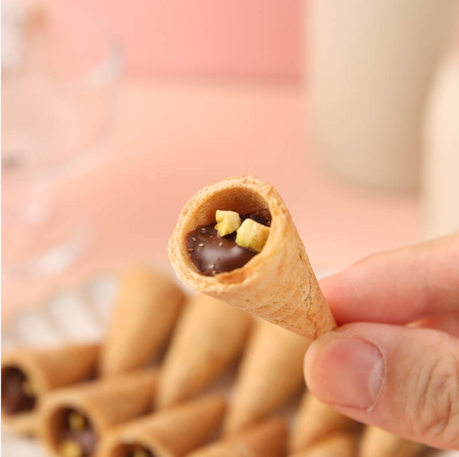 【壹仓零食】麦德龙代购麦臻选xMoomin山核桃仁酱巧克力脆筒300g,零食/坚果/特产,饼干巧克力,淘宝优惠券,粉丝福利购,淘宝优惠卷