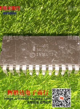 D4040进口 CPU收藏 现货Intel电路IC340302批 背面凹印