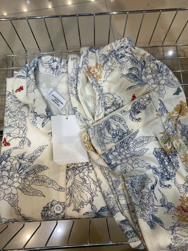 metwo纯棉睡衣贵妇小众设计