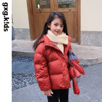 gxg kids兒童羽絨服冬季2024新款女童連帽加厚鴨絨寶寶外套