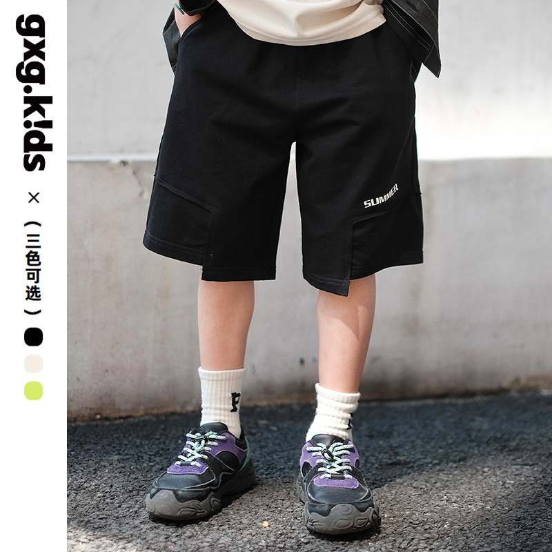 [3色可选]gxgkids童装儿童短裤男童休闲裤中裤夏新款宽松透气