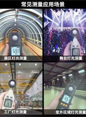 GM1020高精度数字家用光照度计照度光度亮度流明计测光表