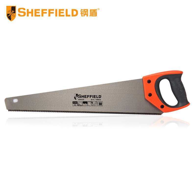 钢盾S069216 手扳锯手工锯木工锯直锯果树锯子16寸厚锯片锯子