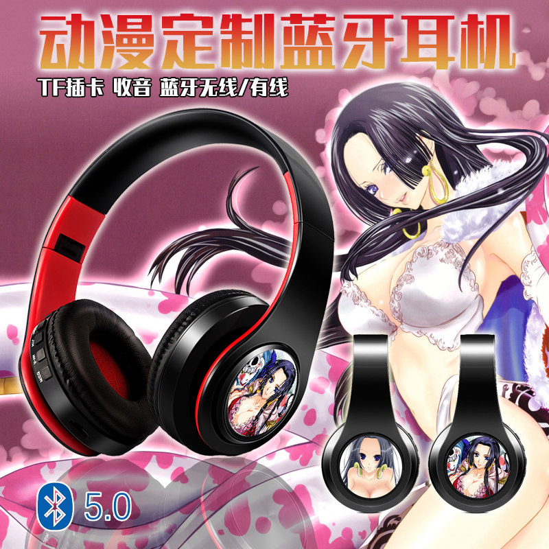海贼王汉库克蓝牙耳机二次元