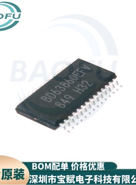 全新进口 BD63860EFV-E2  HTSSOP28 BD63860EFV 电机驱动器芯片