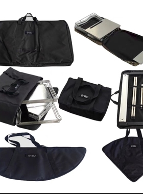 户外露营IGT 框架雪峰st050八角桌围桌小钢桌单元板收纳包自驾游