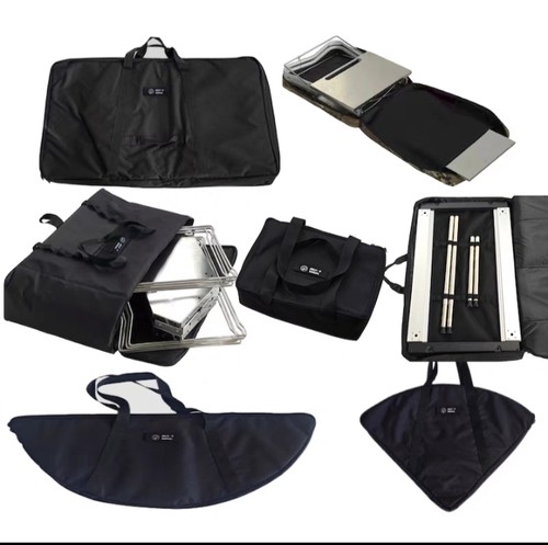 户外露营IGT 框架雪峰st050八角桌围桌小钢桌单元板收纳包自驾游