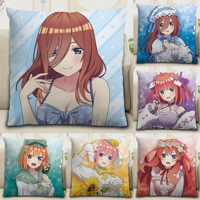 五等分的花嫁周边抱枕中野三玖