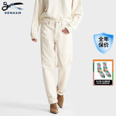 DENHAM中国马年艺术家联名日本制女士中腰复古阔腿直筒牛仔裤 ALEX