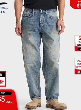 DENHAM2025年秋季新品男士复古宽松水洗微锥中腰牛仔裤RAG