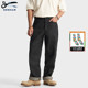 DENHAM中国马年艺术家联名男士 宽松直筒中腰海岛棉牛仔裤 OLDTIMER