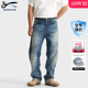 DENHAM2026年早春新品 男EASTWIDER 日本制宽中腰直筒剪刀牛仔裤