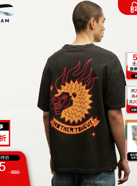 DENHAM25年艺术家合作款优质棉潮流涂鸦印花男女同款短袖T恤