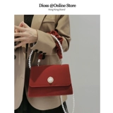 Оригинальные красные свадебные туфли, портативная сумка через плечо для невесты, коллекция 2023, в западном стиле