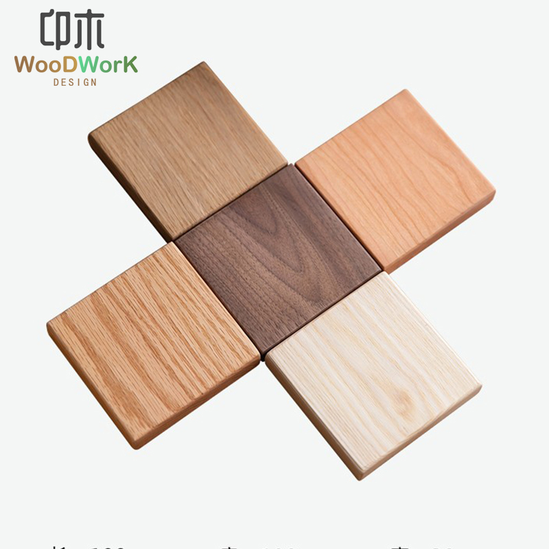 北美实木原木样块小样尺寸可定制