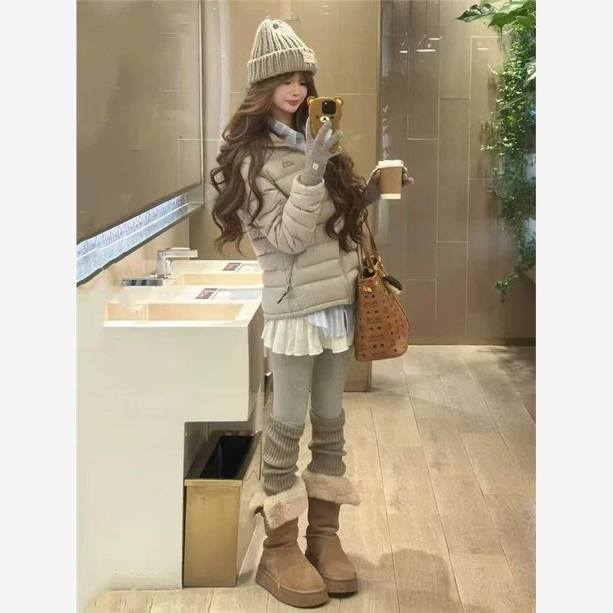 排骨棉服女短款轻薄2025