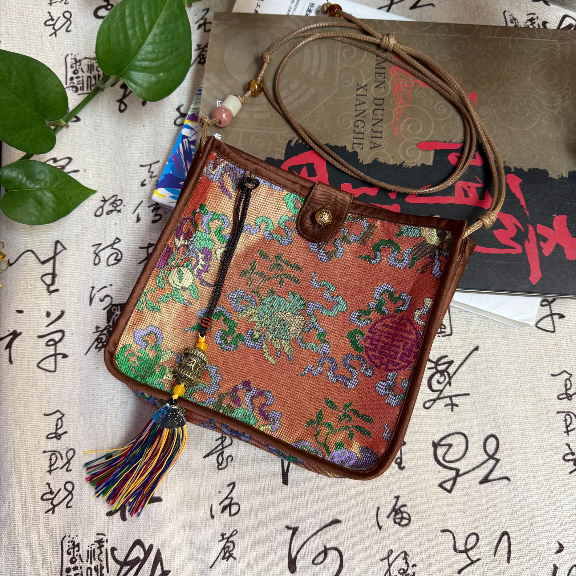 （多色）蜀锦小包中国风配饰包包