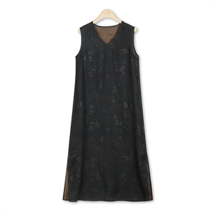 四经绞罗.七夕谣 背心裙 新中式国风女装3c13861051