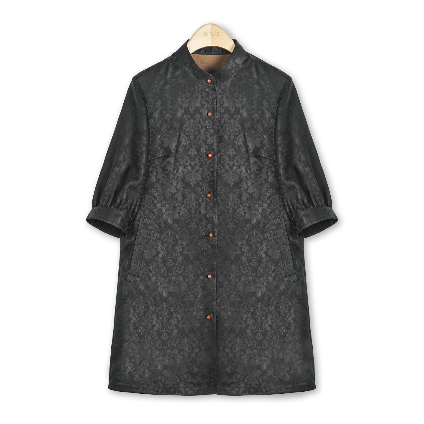 罗织提花枯木逢春原色本色香云纱外套 新中式国风女装1c1388520,女装/女士精品,汉服上装,淘宝优惠券,粉丝福利购,淘宝优惠卷