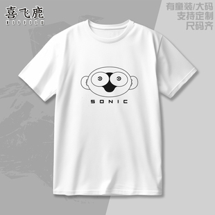 血界战线 周边短袖T恤动漫二次元痛衣服青少年男女纯棉休闲衣服夏