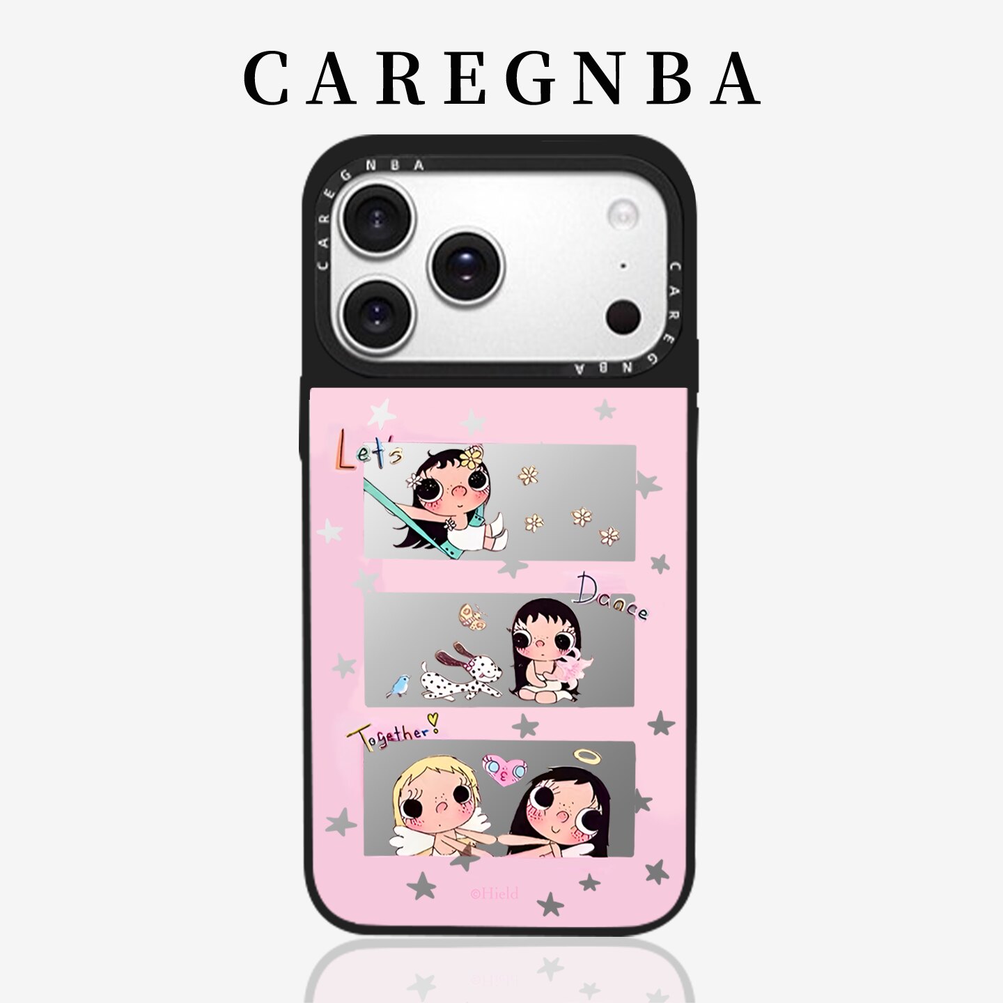 CAREGNBA联名彩色星星小玉适用苹果18ProMax手机壳iPhone17pro高颜值16磁吸14防摔15plus全包ai按键13女12/11