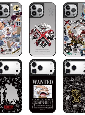 CAREGNBA王楚钦同款海贼王25周年路飞适用苹果17手机壳iPhone16ProMax新款13潮牌14全包15pro防摔11高级12/11